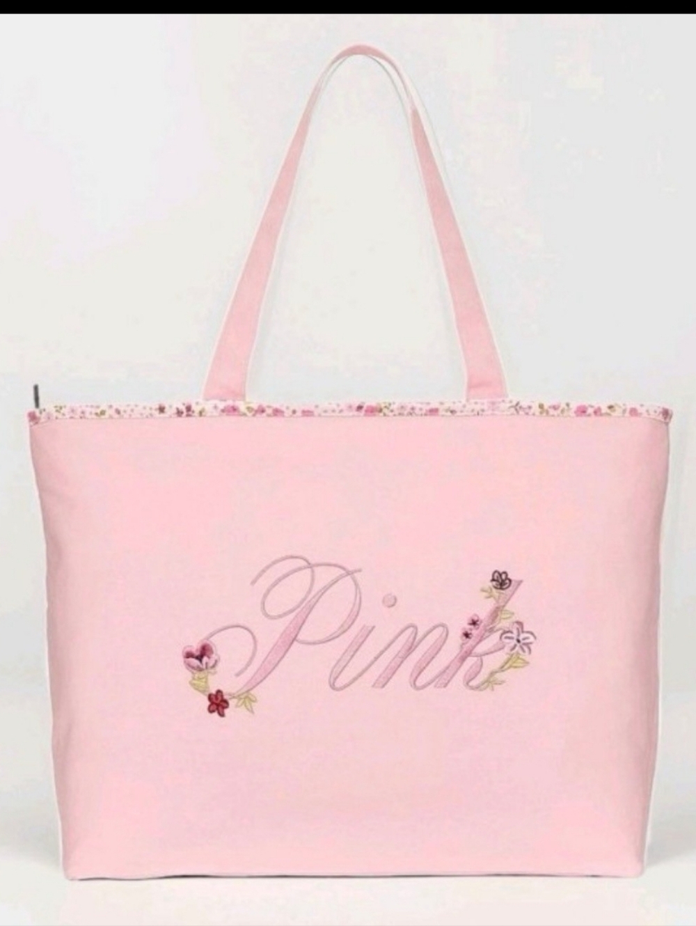 Victorias Secret Floral Tote Bag